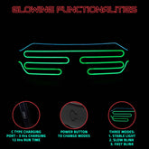 Rave Shade Wireless LED Glass - Hookaba